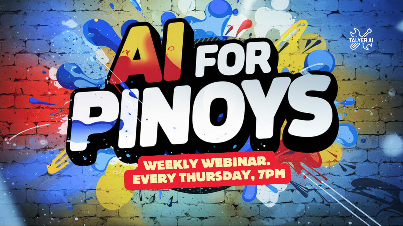 From a Whim to a Movement: AI for Pinoys Webinars